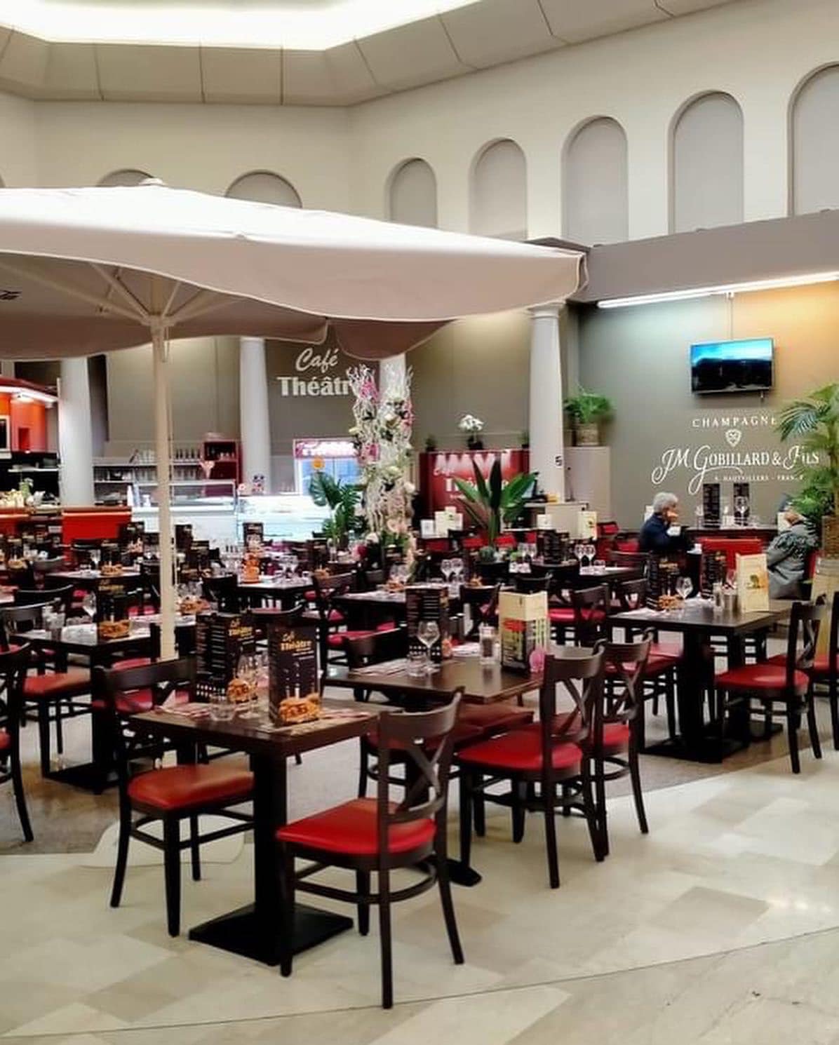 Salle du restaurant le Café Théâtre
